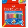 Faber-Castell Grip Watercolor Pencil with Brush - Pack of 24 (Assorted)