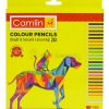 Camlin 24-Shade Full Size Colour Pencil Set (Assorted)