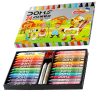 DOMS Long Jumbo Wax Crayons 24 Shades